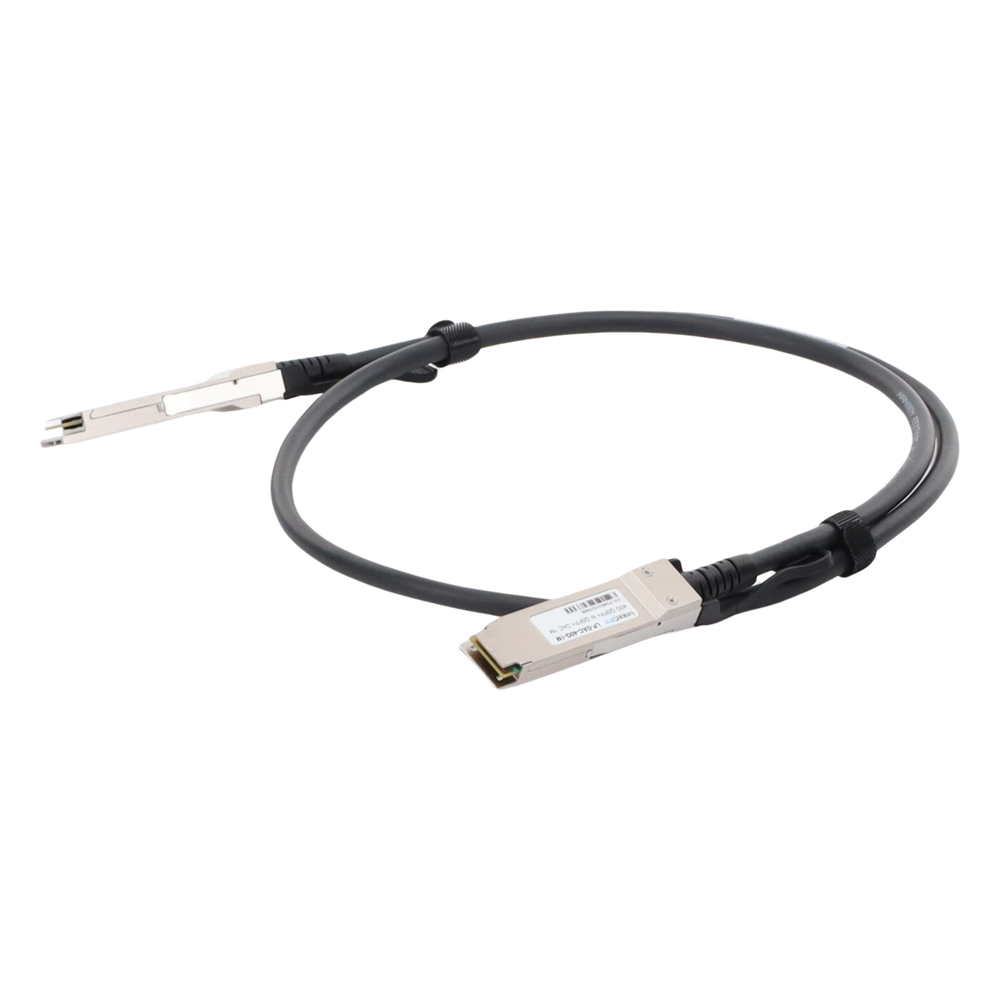 Cable DAC QSFP+ de 40 Gbps a 40 Gbps / Passive Direct Attach Copper Twinax Cable / Longitud: 1 metros