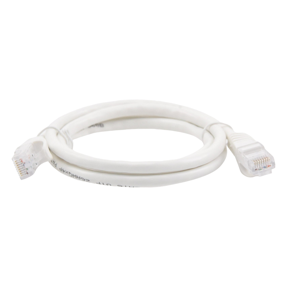 Cable de Parcheo UTP Cat6 - 1 Metro (3.28 Pies) - Blanco