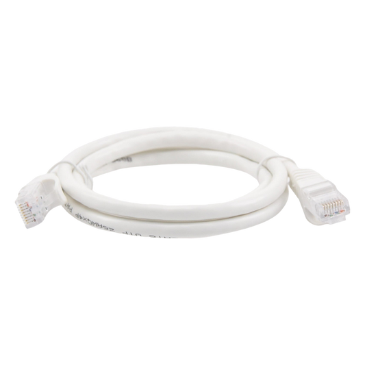 Cable de Parcheo UTP Cat6 - 1 Metro (3.28 Pies) - Blanco