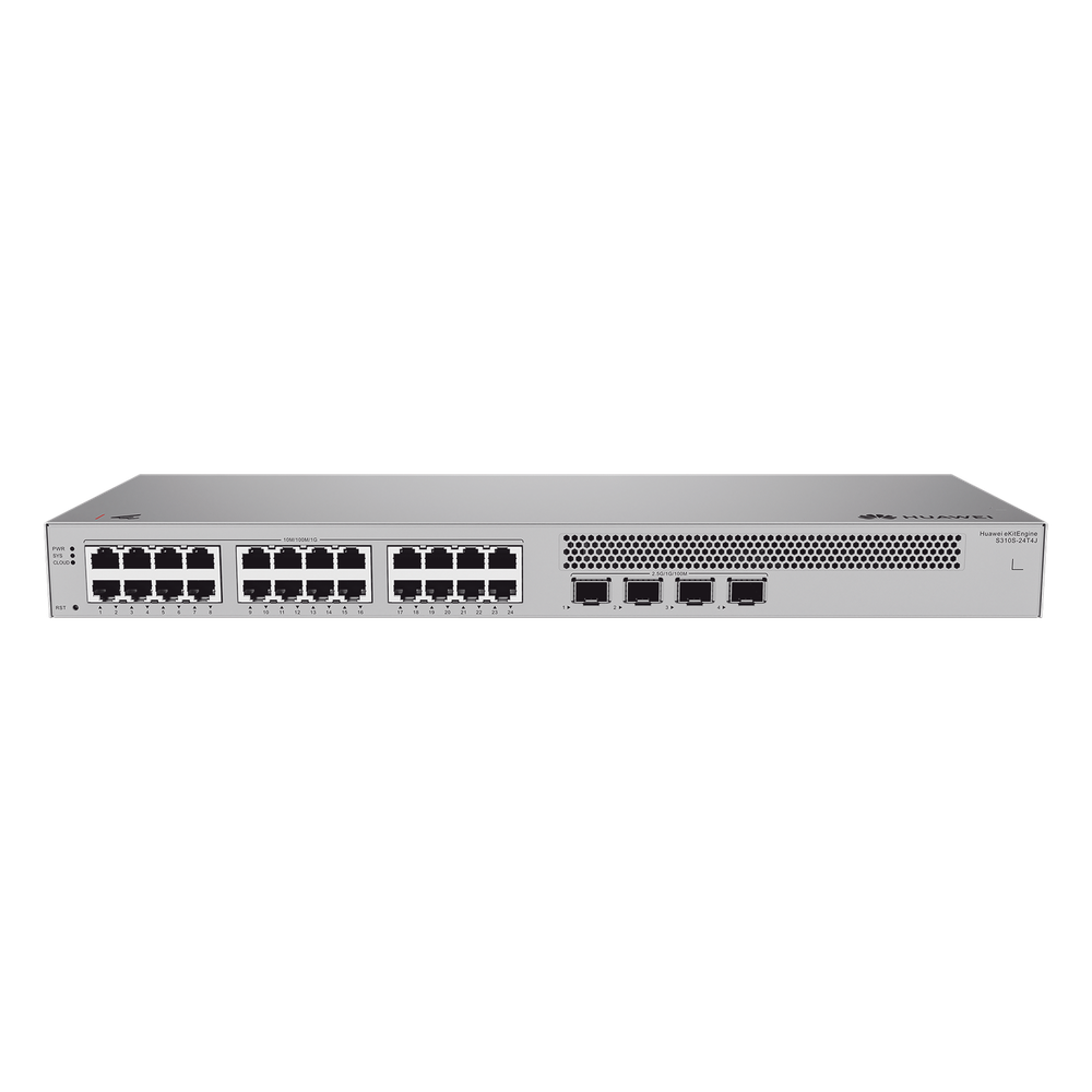 Switch de Acceso Gigabit Administrable Capa 2+ / 24 puertos 10/100/1000 Mbps / 4 Puertos 2.5GE SFP Uplink  / ERPS / Rutas Estáticas / Administración Nube Gratis