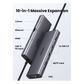 Hub USB-C 10 en 1 / HDMI 4K@30Hz + VGA 1920x1200 / 3x USB 3.0 5Gbps / Ethernet Gigabit / SD/TF Card Reader / PD 100W / Audio 3.5mm / Doble Pantalla Simultánea / Plug & Play Universal