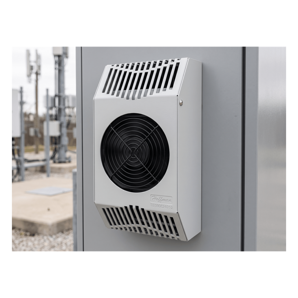 Refrigerador Termoeléctrico / 24V DC / 52W (178 BTU/h) / Interiores y exteriores / Efecto Peltier / Enfriamiento y Calentamiento / Acero Gris RAL 7035 / Montaje Vertical-Horizontal / -40°C a 55°C (-40°F a 131°F)