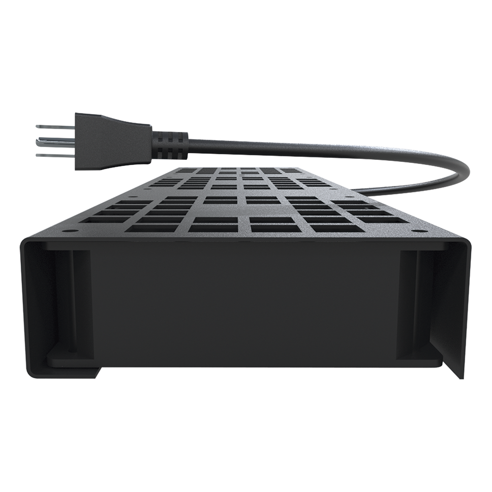 Kit de 3 Ventiladores 110 Vca (12 x 12 cm) con Clavija para Gabinete de Piso