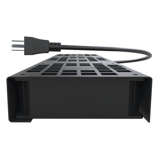 Kit de 3 Ventiladores 110 Vca (12 x 12 cm) con Clavija para Gabinete de Piso