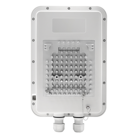Access Point WiFi cnPilot e700 para alta densidad de usuarios, para exterior, IP-67 grado industrial, para temperaturas extremas, doble banda, antena Beamforming omnidireccional