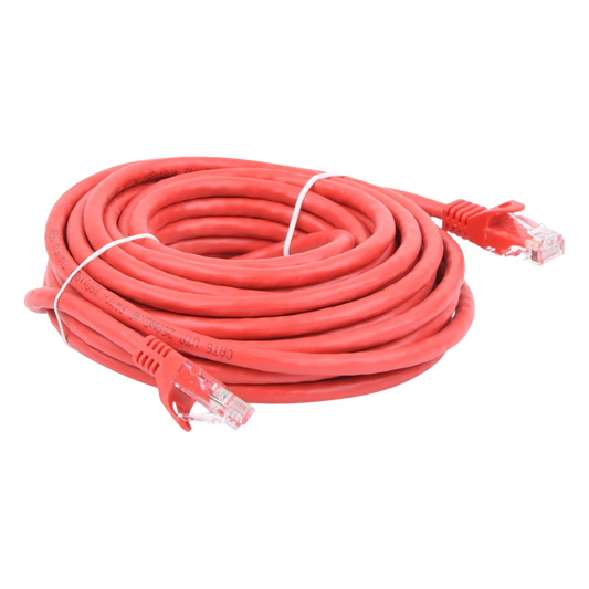 Cable de Parcheo UTP Cat6 - 7.0 Metros (22.97 Pies) - Rojo