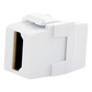 Módulo Acoplador HDMI 2.0, Hembra a Hembra Tipo-A, Categoría 2, Keystone, Color Blanco