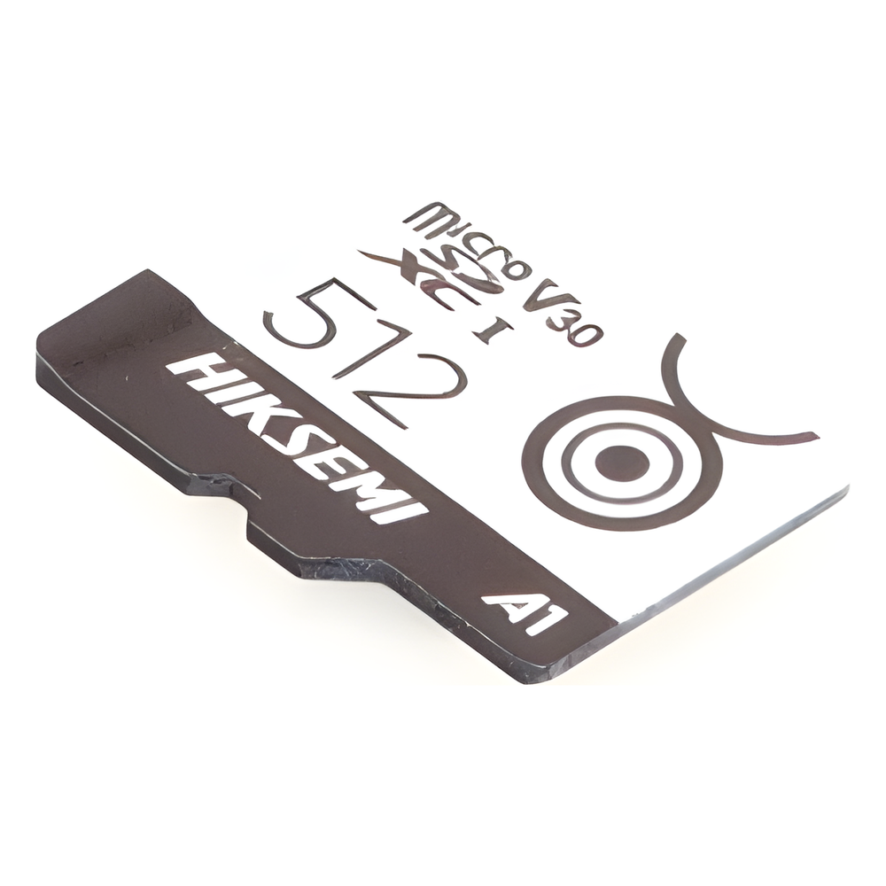 MicroSD HIKSEMI CITY GO / 512 GB / 100 MB/s Lectura / 85 MB/s Escritura / Clase 10 U3 V30 / TLC NAND / Especializada Para Videovigilancia Móvil 24/7