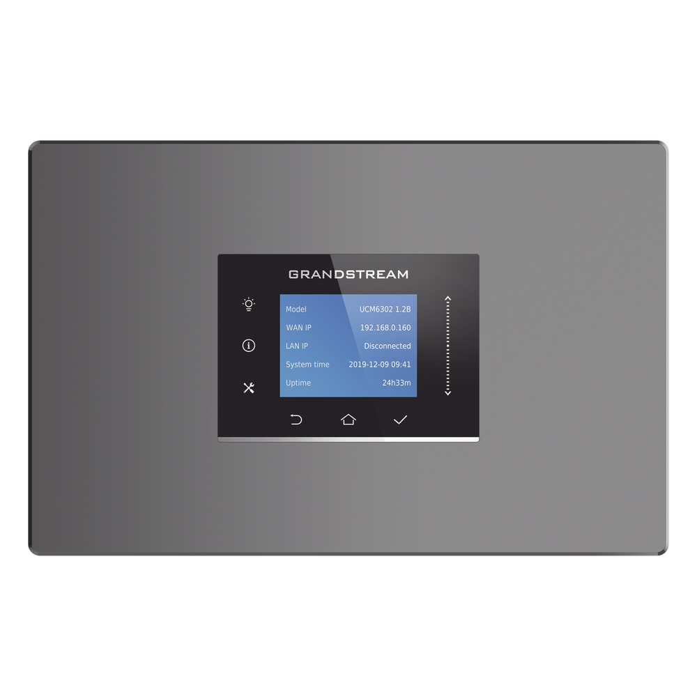 Conmutador IP-PBX para hasta 1000 usuarios y 150 llamadas simultaneas, 2FXO, 2FXS, para solución de comunicaciones unificadas y colaboración