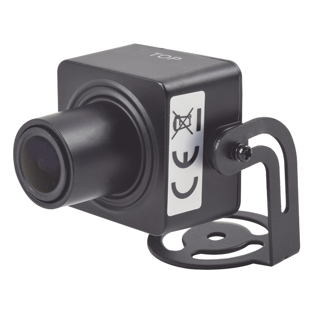 Cámara Oculta IP 2 Megapixel / Lente 2.8 mm / H.265+ / Interior / WDR / 12 Vcc / Ultra Baja Iluminación / Entrada de Audio