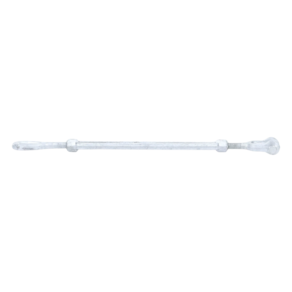 Tensor de 1/2" x 9" Acero Forjado OJO-QUIJADA Galv. Inmersión en Caliente (Carga Max. 2200 lbs).