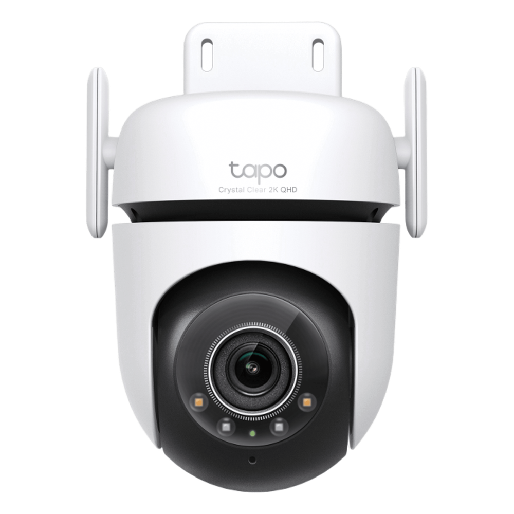 Cámara de Seguridad Exterior PTZ Wi-Fi / 2K QHD 4MP (2560×1440) / Visión Nocturna Color Starlight / Seguimiento 360° / IP66 / Detección IA Personas-Mascotas-Vehículos / Audio Bidireccional / Almacenamiento microSD 512