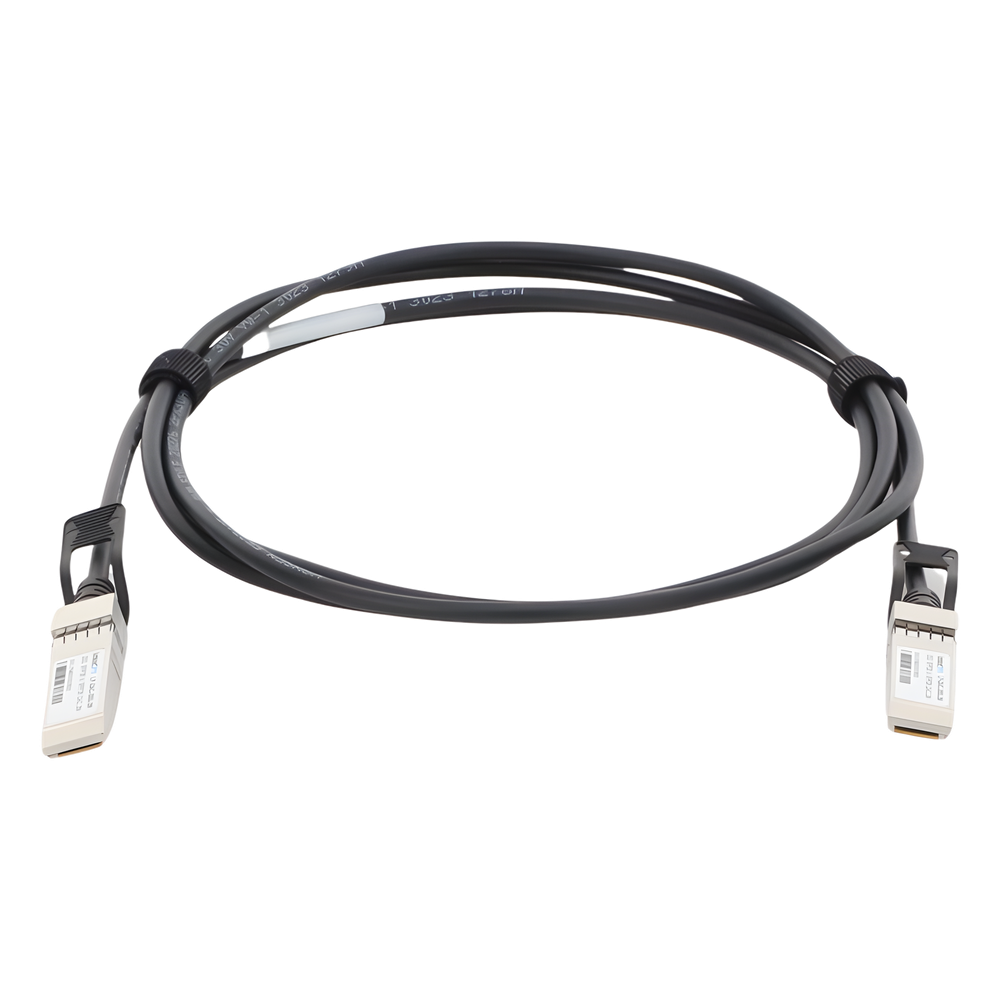 Cable DAC SFP28 de 25 Gbps a 25 Gbps / Passive Direct Attach Copper Twinax Cable / Longitud: 2 metros