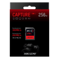 Memoria SD / 256 GB / 300 MB/s Lectura / 260 MB/s Escritura / V90 U3 / Para Video 8K Profesional / HIKSEMI CAPTURE E90