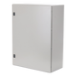 Gabinete de Acero, Nema 4 -IP 65 de 60 x 80 x 30 cm con Platina.