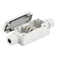 Caja de Conexión Exterior con Terminales Intermedias para 3 Líneas (Tornillo simple). Incluye Glándulas.