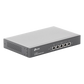Router Balanceador de Carga Multi-Wan, 1 puerto LAN 10/100 Mbps, 1 puerto WAN 10/100 Mbps, 3 puertos Auto configurables LAN/WAN, Sesiones Concurrentes 30,000 para Negocios Pequeños y Medianos