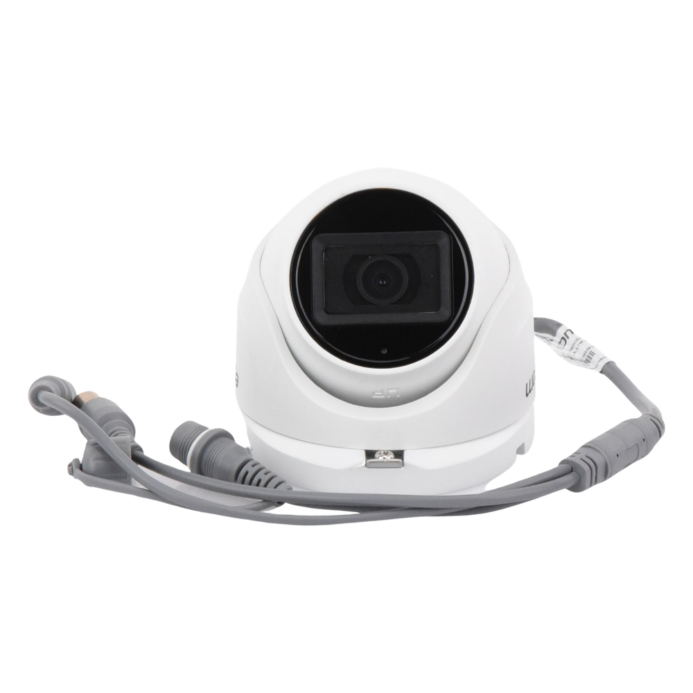 AUDIO POR COAXITRON / Domo TURBOHD 2 Megapixel (1080p) / Gran Angular 106° / Lente 2.8 mm / 20 mts IR EXIR / Exterior IP66 / 4 Tecnologías / dWDR / Metal