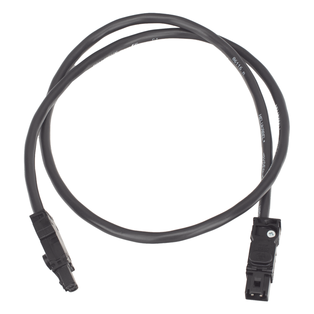 Cable de unión para Lámparas LED CEL550M HOFFMAN color negro 1 metro