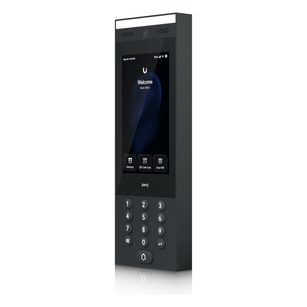 G3 Intercom Videoportero IP Interior/Exterior para Gestión de Accesos Residenciales y Comerciales, con Cámara Integrada, Pantalla Táctil de 7" y Soporte para NFC y Desbloqueo Móvil