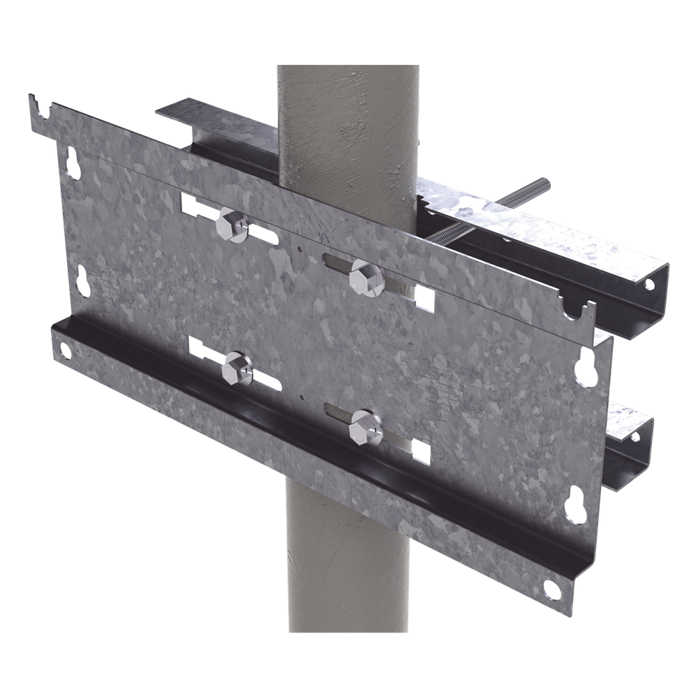 Herraje para Fijación a Pared, Torre o Poste compatible con LP-FORTE-09U-R3.