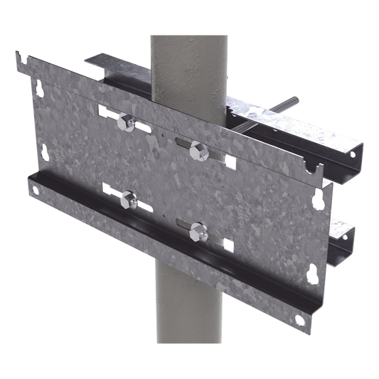 Herraje para Fijación a Pared, Torre o Poste compatible con LP-FORTE-09U-R3.