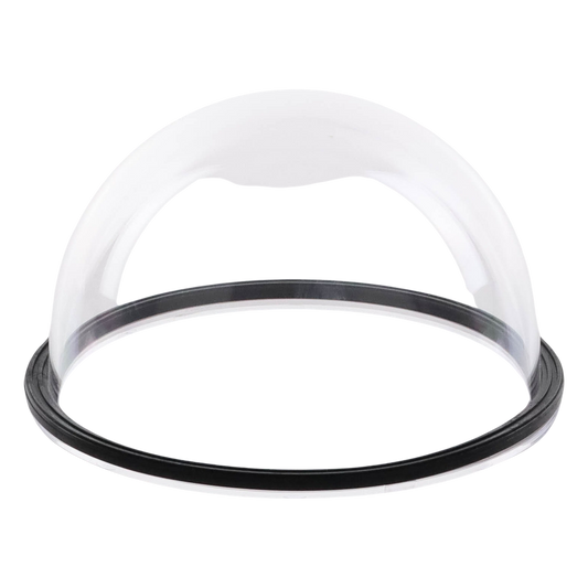 Burbuja Transparente para Domos Motorizados TURBOHD / Compatible con epcom / HIKVISION / Soporta IP66 / IK10 / DS-2CE5AU1T-AVPIT3ZF / DS-2CE5AH0T-AVPIT3ZF(C) /