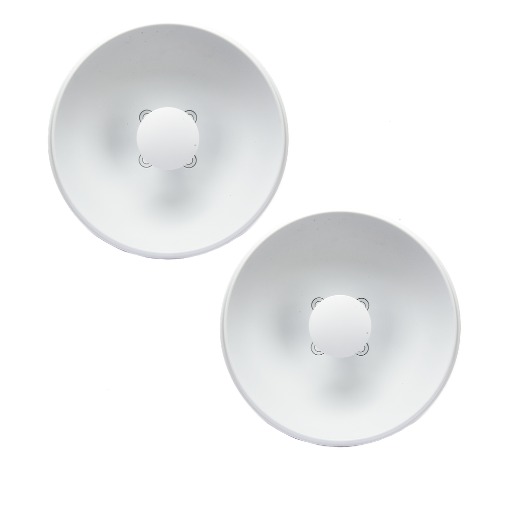 Antenas Modulares Dual Slant, 4.9 - 6.4 GHz, Dimensiones (42.9 cm), Apertura 8 ° Ganancia de 25 dBi, Diseñada para radio C5x