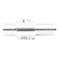 Protector Coaxial RF Tubo de Gas / DC-7 GHz / 90W / Conectores N Hembra / Bidireccional / Aluminio