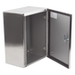 Gabinete de Acero Inoxidable IP66 Uso en Intemperie (300 x 400 x 200 mm) con Placa Interna Galvanizada.