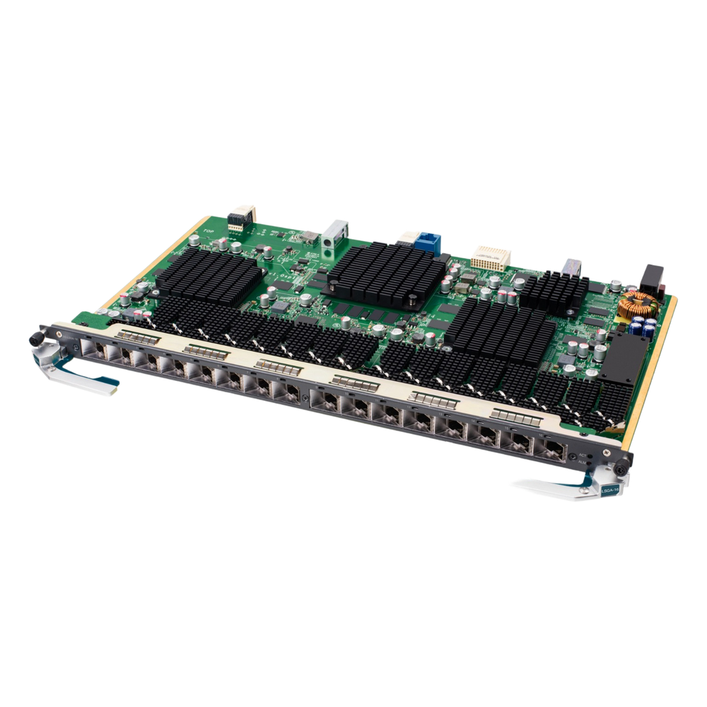 Tarjeta de Servicio 16 Puertos XGSPON&GPON para OLT DSP8000X2 / Spliteo GPON de 1:128 / Spliteo XGSPON de 1:256 / Distancias de Hasta 20 Km / Intercambio en caliente
