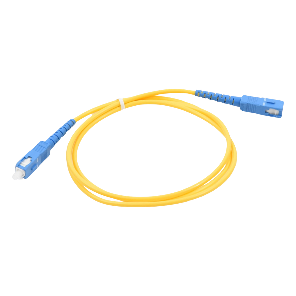 Jumper de Fibra Óptica Monomodo SC/SC Simplex de 1 Metro (3.28 Pies)