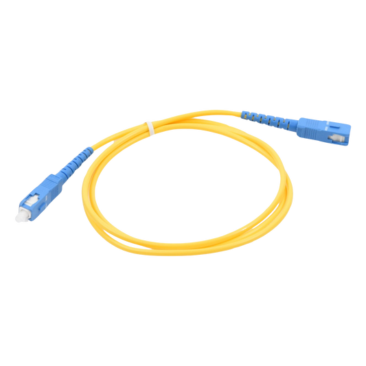 Jumper de Fibra Óptica Monomodo SC/SC Simplex de 1 Metro (3.28 Pies)