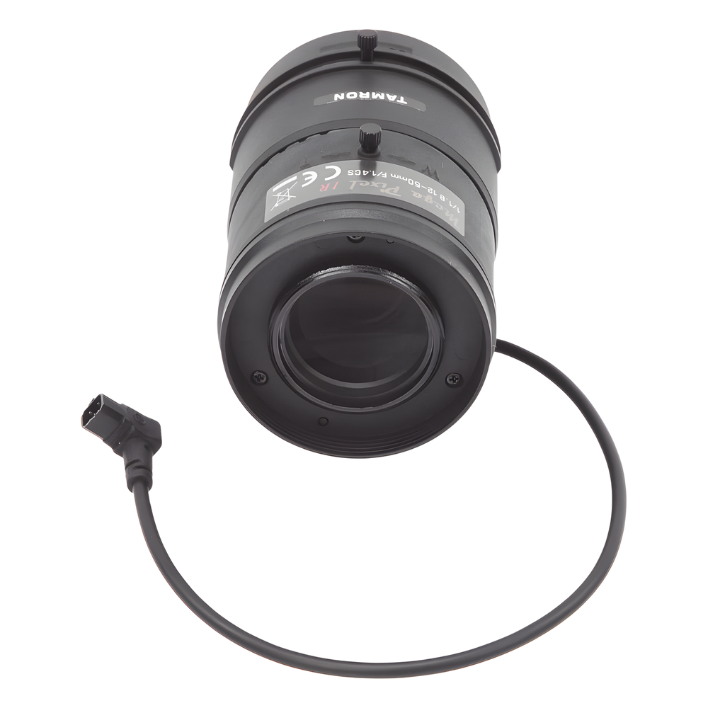 Lente Varifocal 12-50mm / Resolución 5 Megapixel / Iris Automático / Día/Noche / Formato 1/1.8 / IDEAL PARA APLICACIONES DE LECTURA DE PLACAS CON SOFTWARE