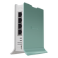 (hAP ax lite) Router WiFi 2.4 Gen6 802.11b/g/n/ax 160mW de potencia, 4 puertos Gigabit