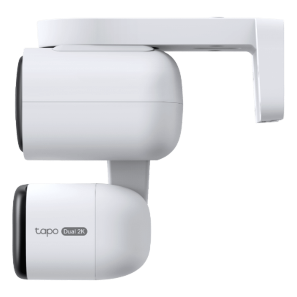 Cámara de Seguridad Dual PTZ / 2 Lentes 2K+2K (3MP cada uno) / 3x Claridad Telefoto / IP65 Exterior / IA Inteligente / Seguimiento Sincronizado / Vista Dual Simultánea / Color Night Vision / Audio Bidireccional / 125.5° Gran Angular + 67