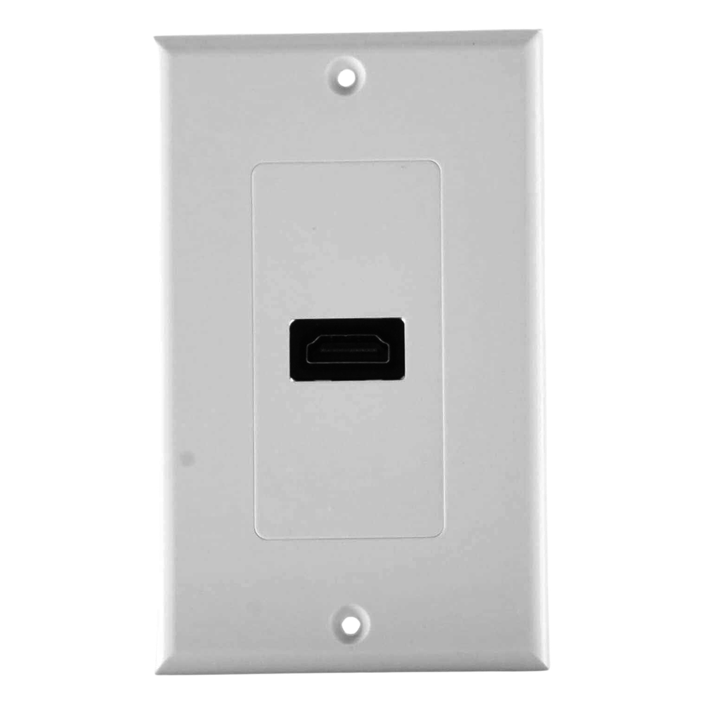 Placa de Pared 1 Puerto HDMI Hembra a Hembra