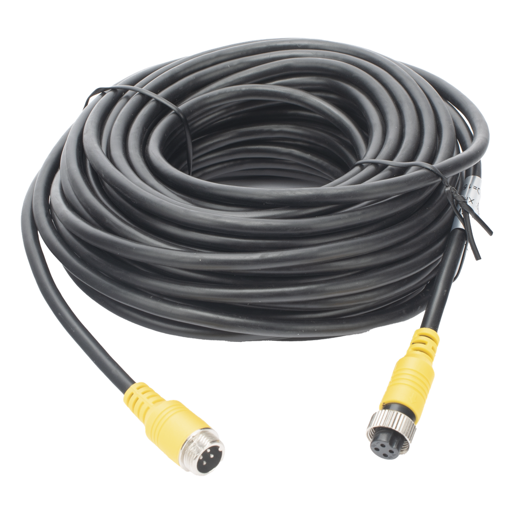 Cable extensor con conector tipo aviación de 15m solo para soluciones de videovigilancia móvil XMR