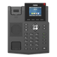 Teléfono IP empresarial para 4 líneas SIP con pantalla LCD de 2.4 pulgadas a color, Opus y conferencia de 6 participantes, PoE.
