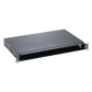 Panel de Distribución de Fibra Óptica, Acepta 4 Casetes QuickNet o Placas FAP/FMP con Panel CFAPPBL1 (No Incluido), Bandeja Fija, Hasta 96 Fibras, Color Negro, 1UR