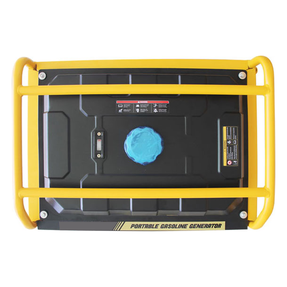 Generador a Gasolina / Planta de Emergencia de 6.5KW, 220Vac 2 Fases, Jaula con Ruedas para Fácil Traslado y Encendido Electrónico