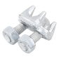 Nudo/ Perro/ Abrazadera Acero Forjado para Cable de 3/8", Galv. por Inmersión en Caliente.