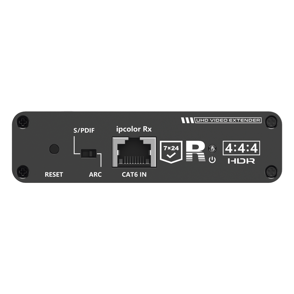 Receptor Compatible para Kits TT- 676 / 4K@60Hz con IR / Distancia de 70 Metros / Conexión en Cascada de hasta 10 Receptores con TT676.