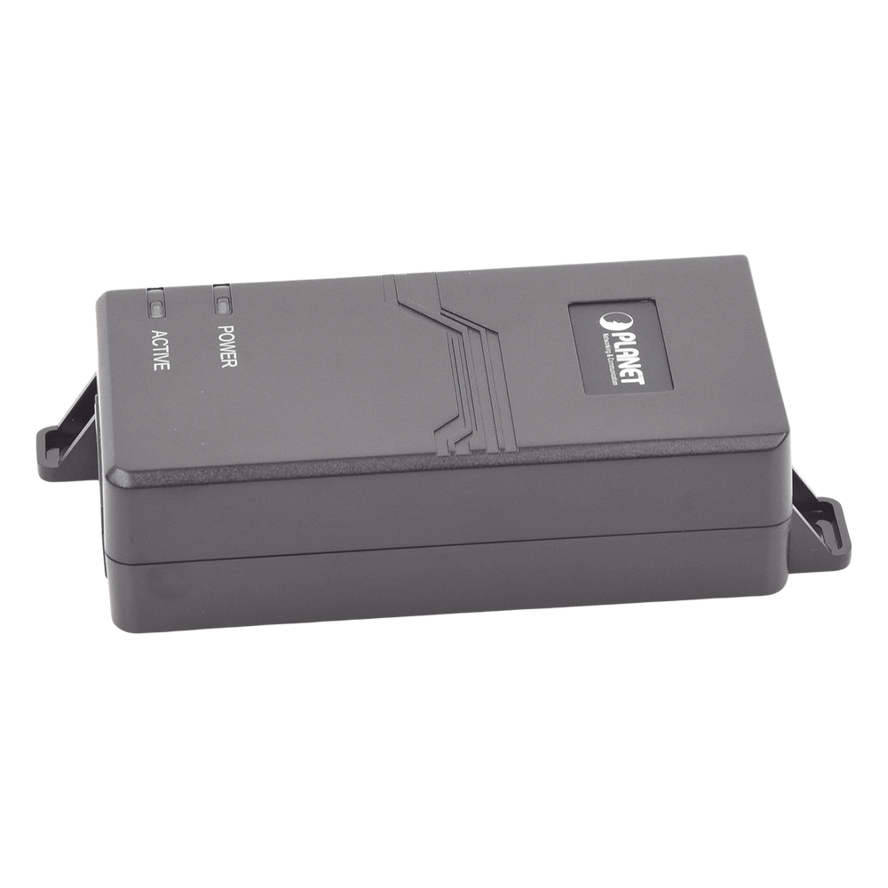 Inyector PoE  IEEE 802.3at, Puertos Gigabit, Hasta 30 W de Salida PoE (Mid-span)