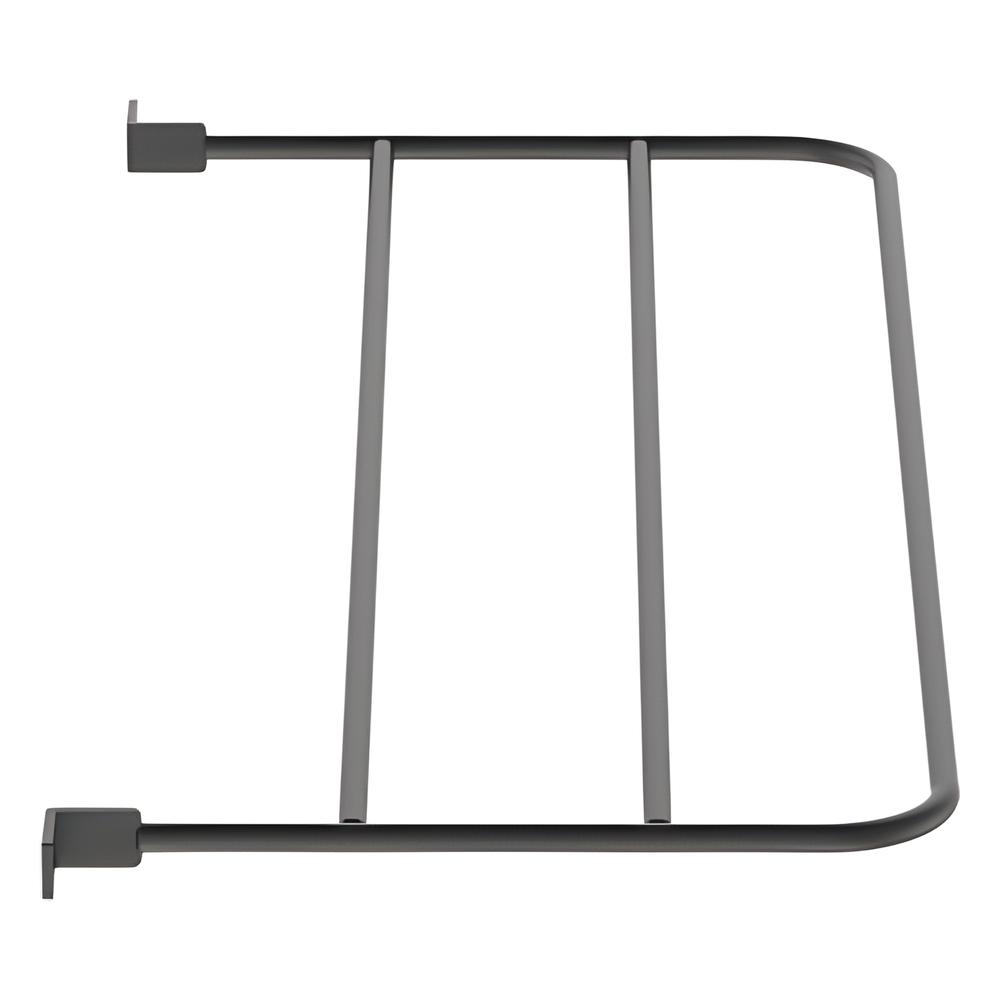 Barra para Aliviar Tensión o Peso Atrás de Patch Panel, Extendida de 7 Pulgadas, Color Negro
