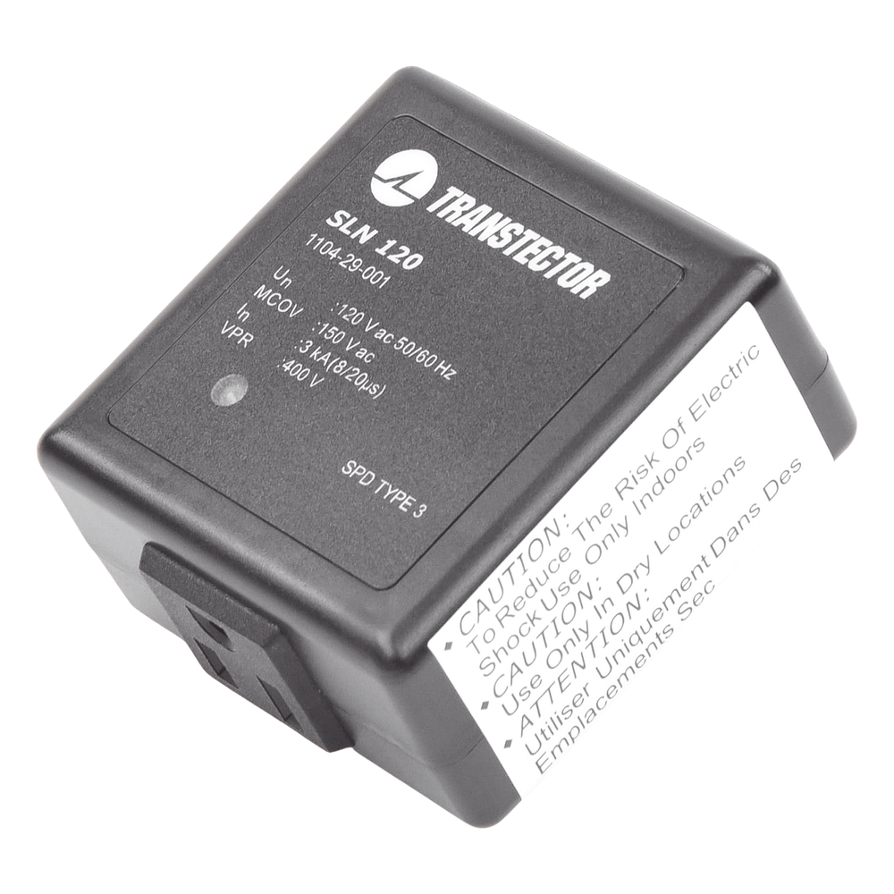 Protector Sobretensión 120 VAC / SASD / Clavija 5-15R / 5 kA / Plug-in / UL 1449