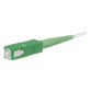 Conector de Fibra Óptica Tipo Splice-On, Monomodo SC/APC, Para Fibra de 250/900um, Color Verde