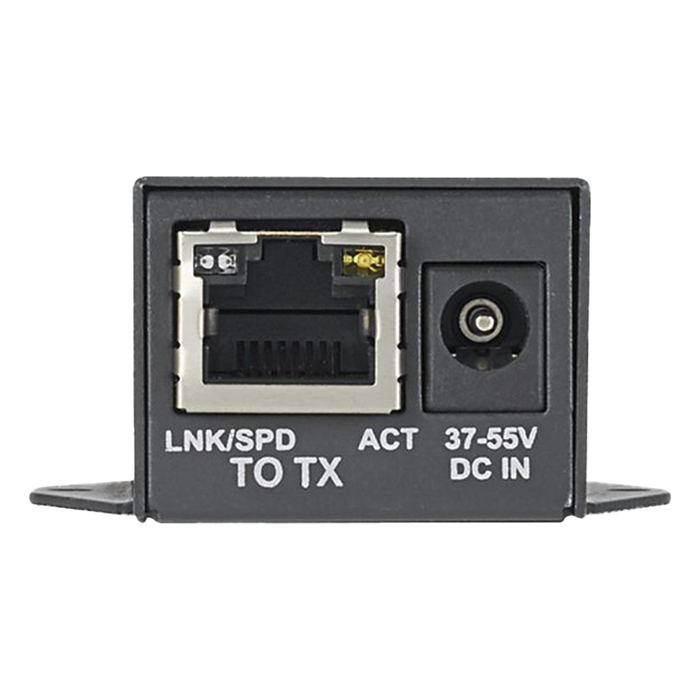 Receptor PoE/PoE+ Para Uso con Transmisor POEXTX1, Hasta 610 Metros (2000 ft) con Cable Cat5e o Cat6, 10/100Mbps