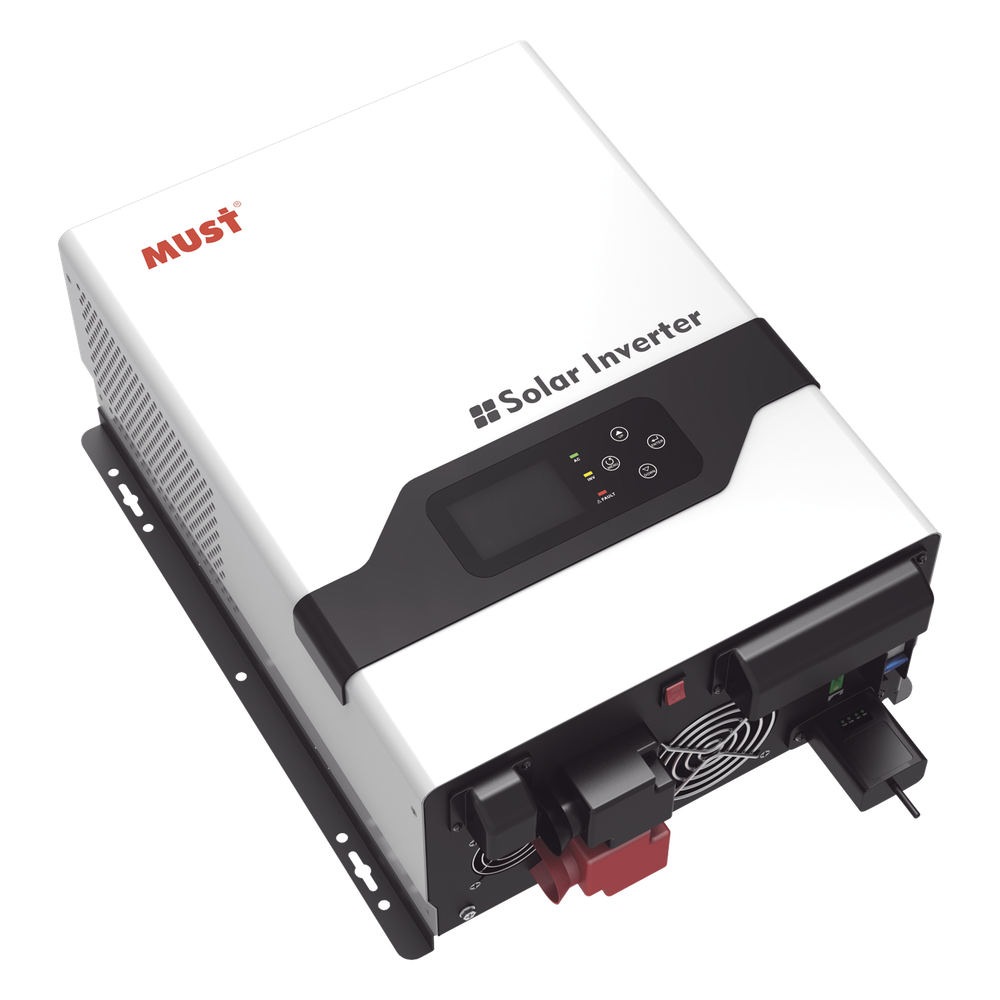 Inversor / Cargador de 3 KW para Sistemas Tipo Isla a 48Vcd, 220Vca de Entrada, 220/120Vca de Salida, Onda Sinusoidal Pura con Controlador MPPT