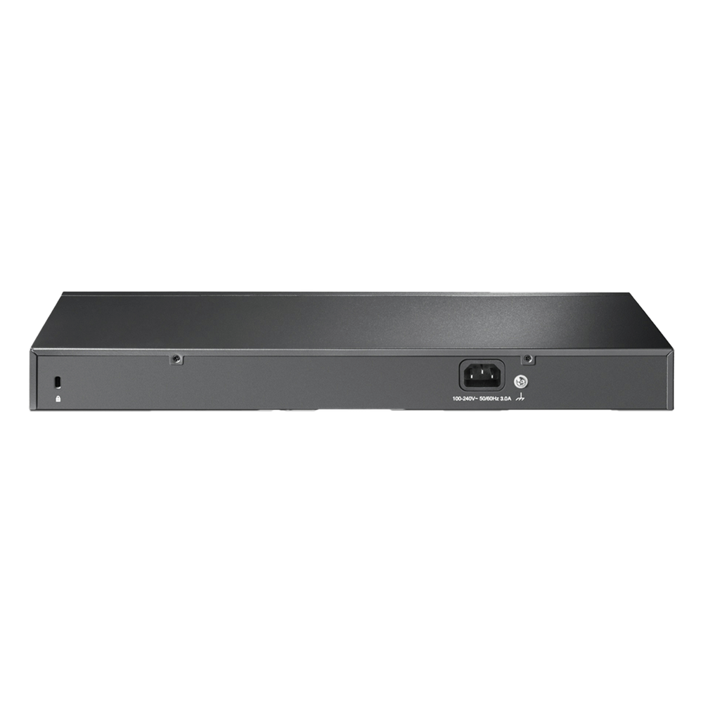 Switch PoE Administrable 24 puertos 10/100/1000 Mbps / 2 puertos SFP / 24 puertos PoE af/at / Presupuesto PoE 250W /